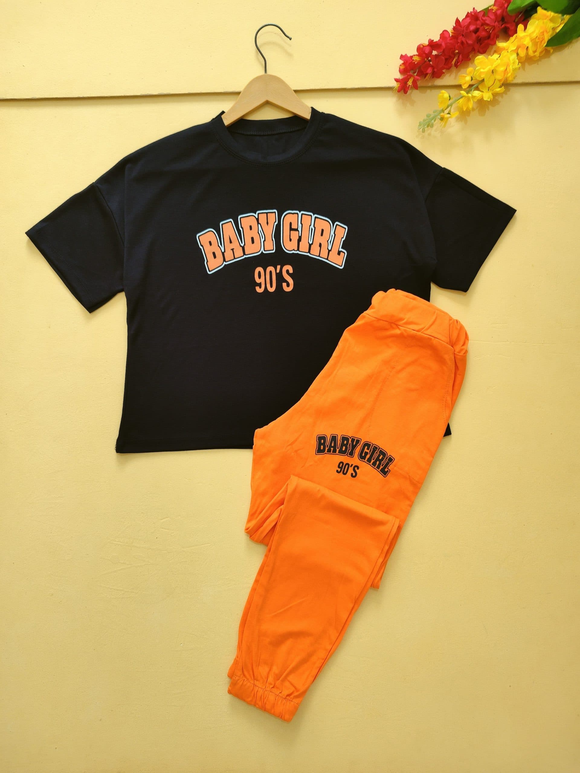ست کراپ و شلوار BABY GIRL