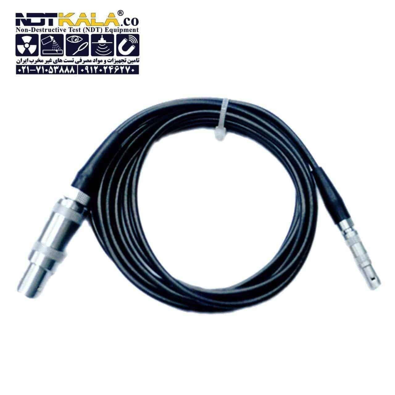 کابل التراسونیک ut و ضخامت سنج داپلر LEMO-1/LEMO-00 — تصویر ۲