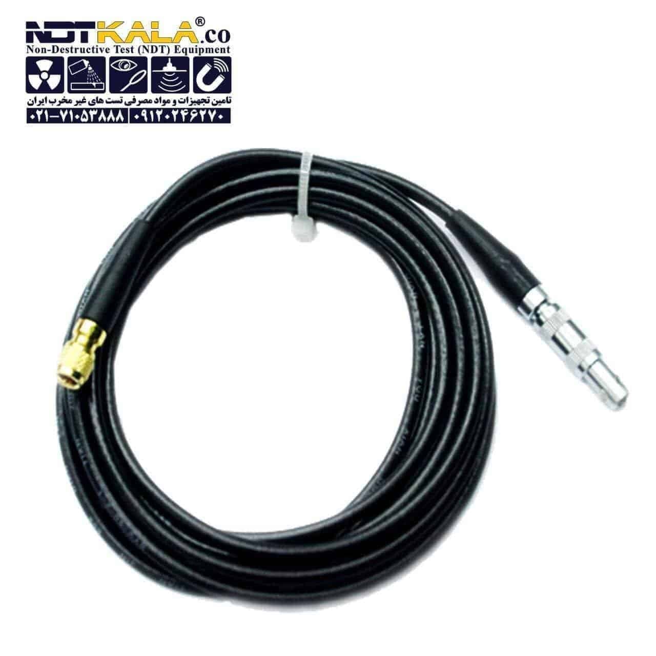 کابل دستگاه ut و دستگاه ضخامت سنج LEMO-00 به Microdot — تصویر ۲