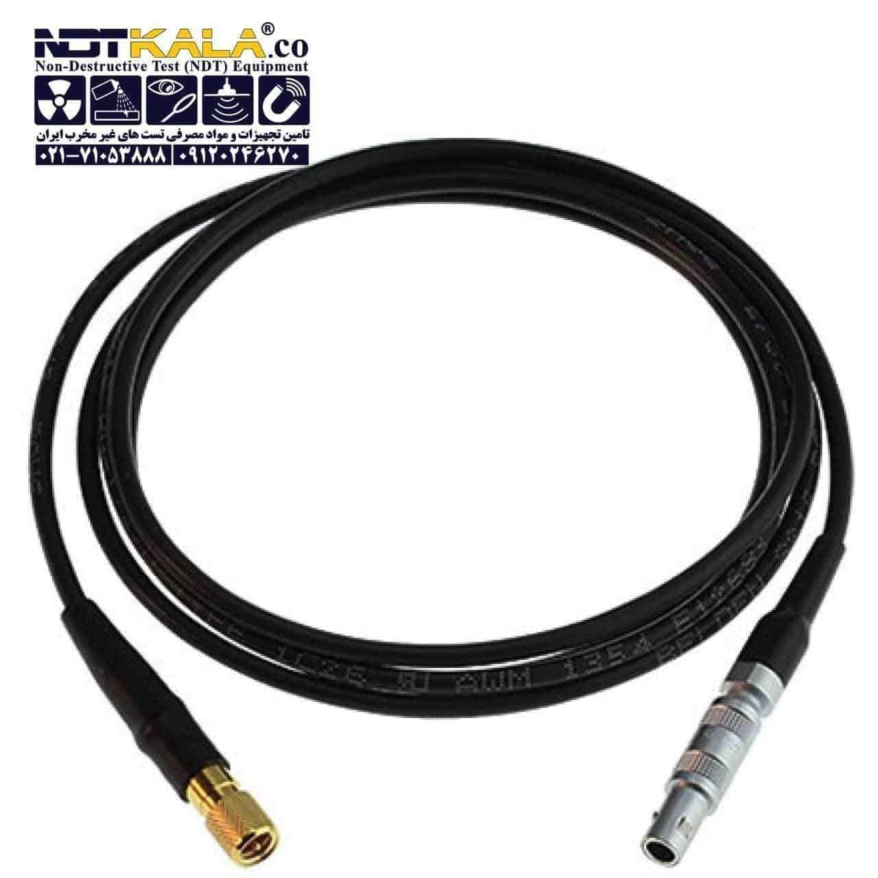 کابل دستگاه ut و دستگاه ضخامت سنج LEMO-00 به Microdot