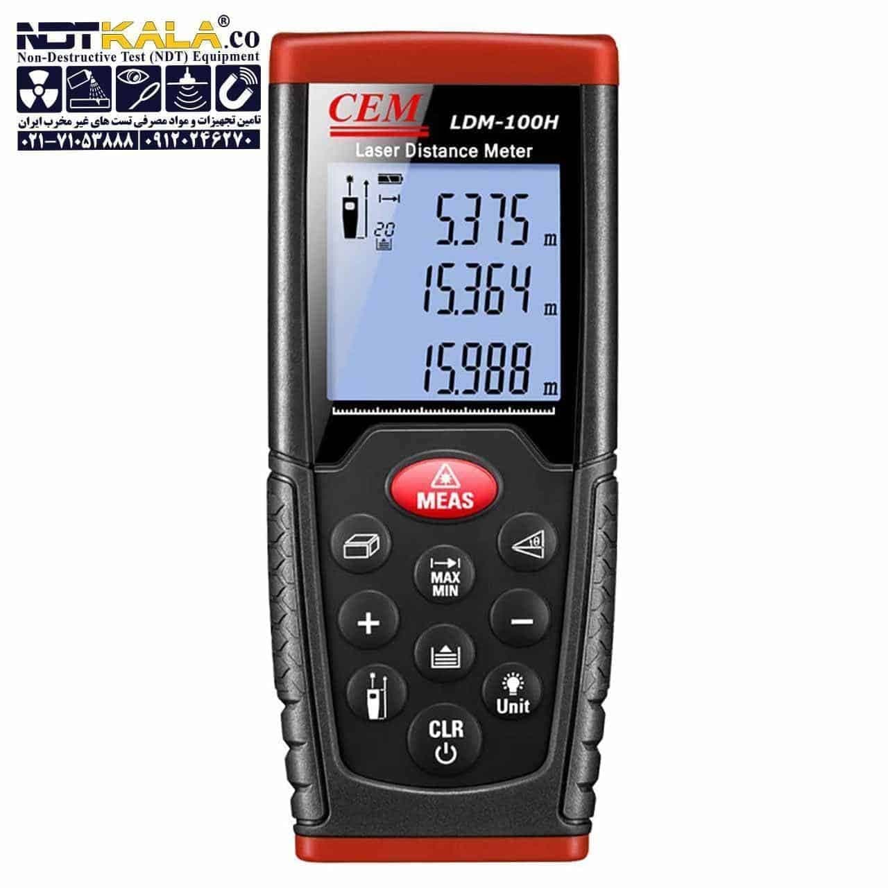 متر لیزری LDM 100H سی ای ام