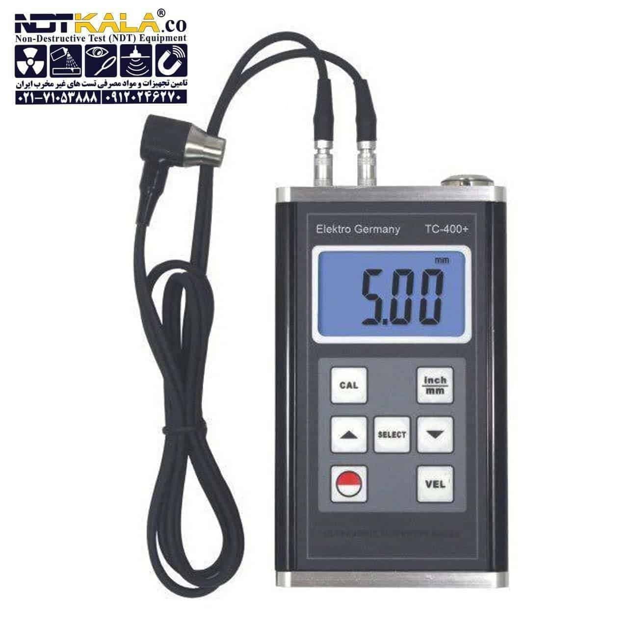 ضخامت سنج التراسونیک فلزات Electro Germany TC400