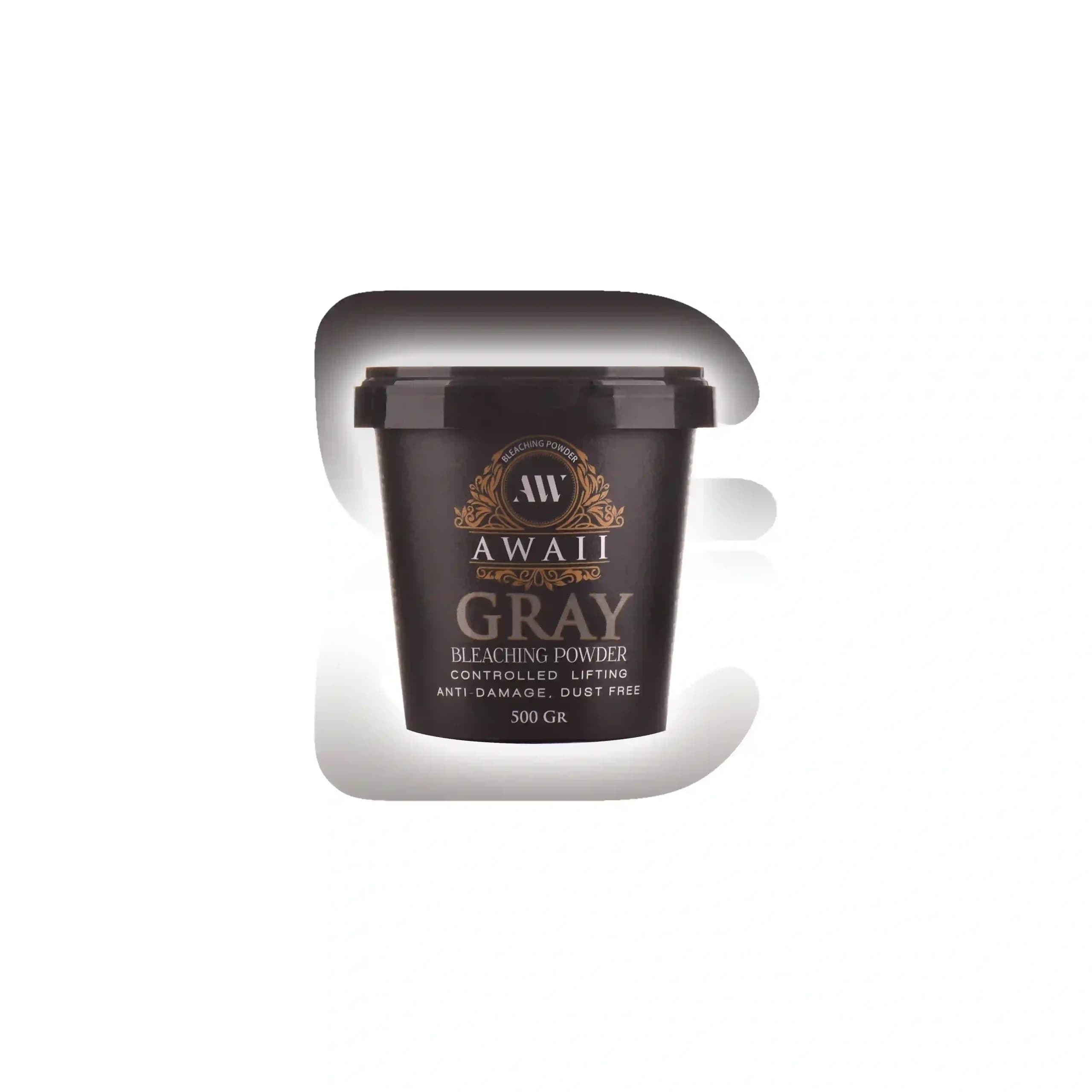 پودر دکلره خاکستری آوایی Awaii Gray حجم 500 گرم