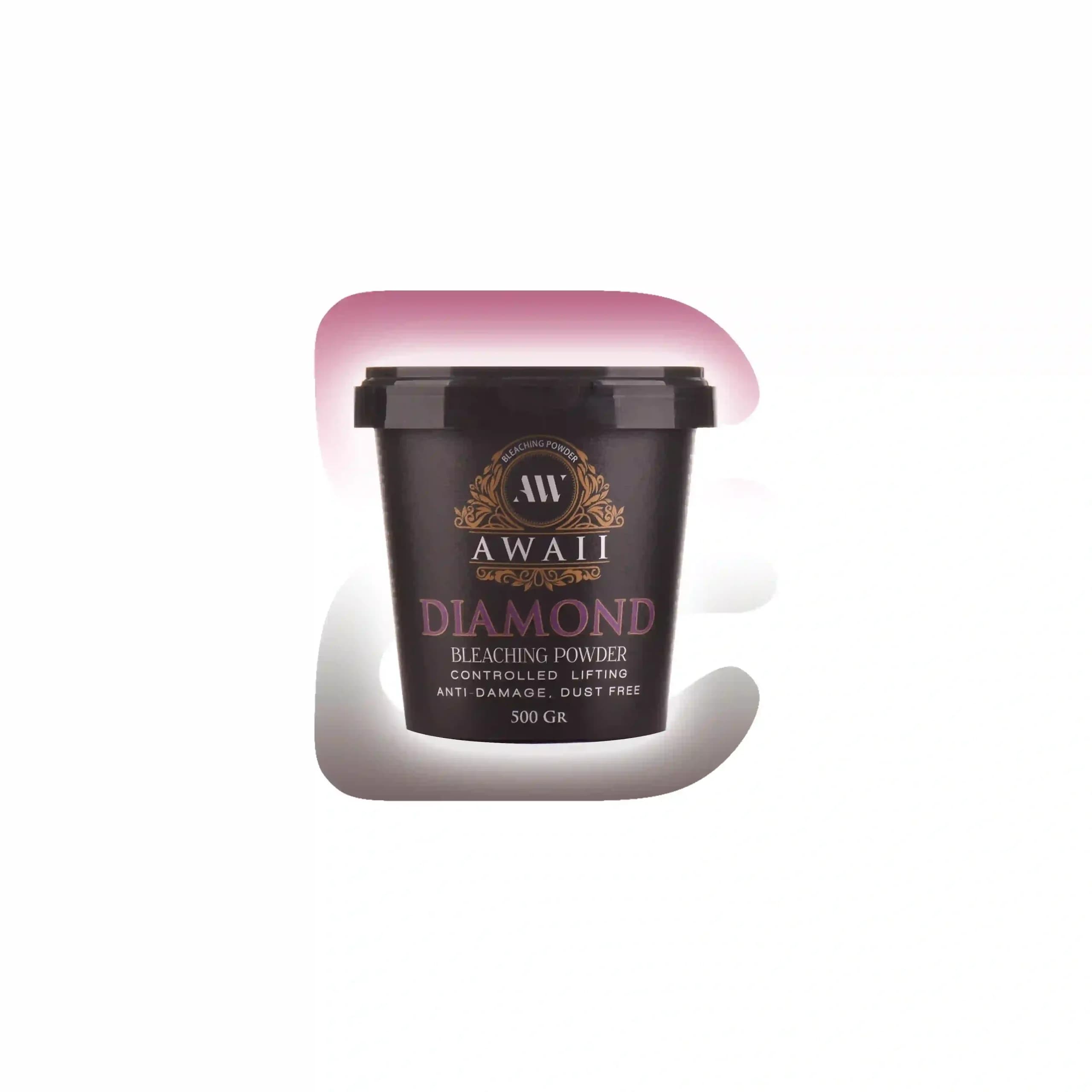 پودر دکلره بنفش آوایی Awaii Diamond حجم 500 گرم