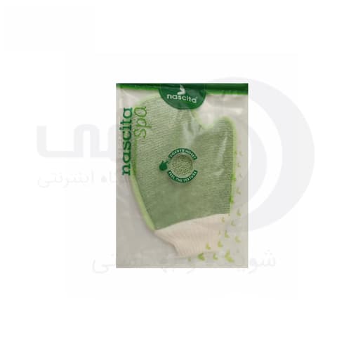 لیف حمام گیاهی ناسکیتا مدل دستکشی