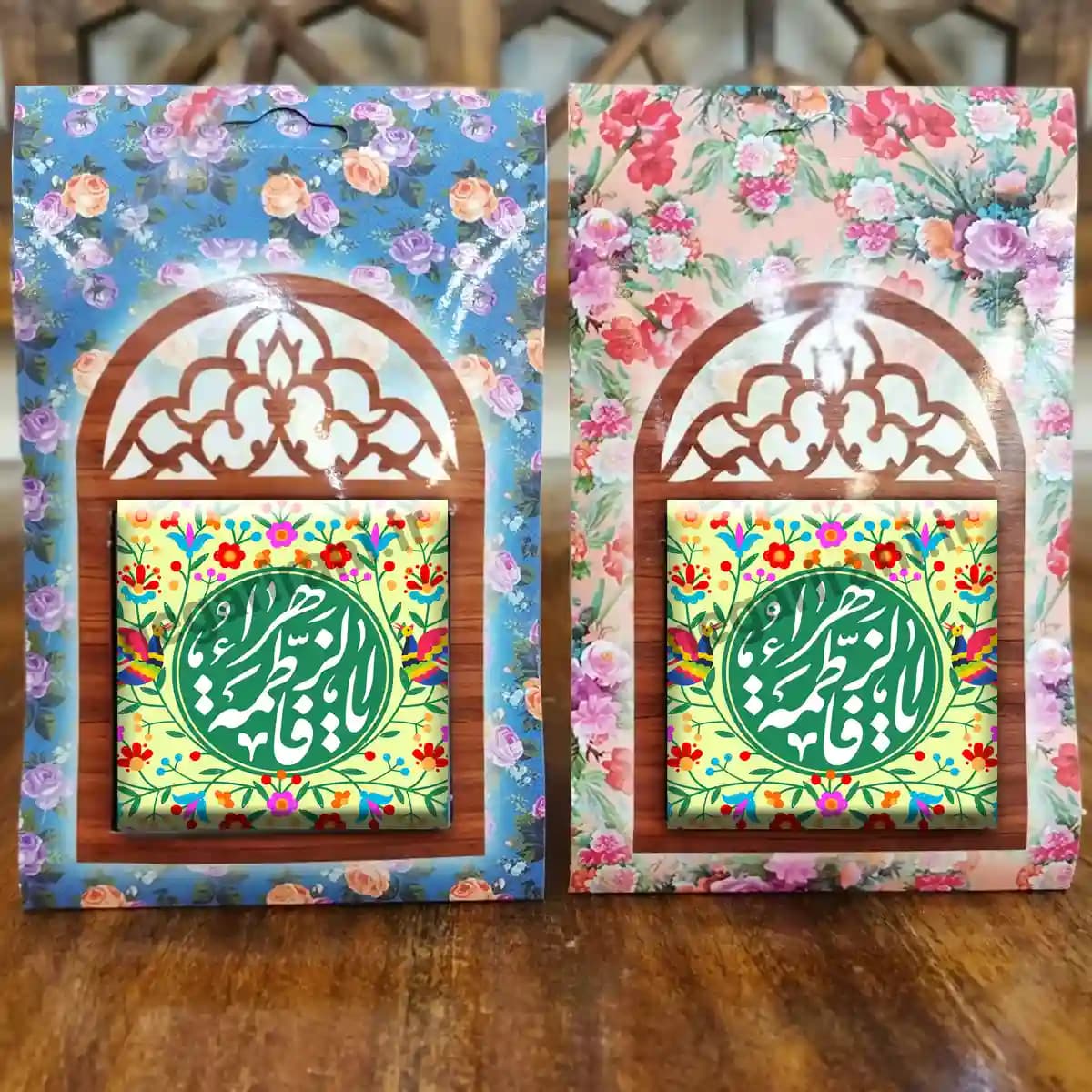 تندیس کاشی پنجره ای یا فاطمه الزهرا 2C 30 — تصویر ۴