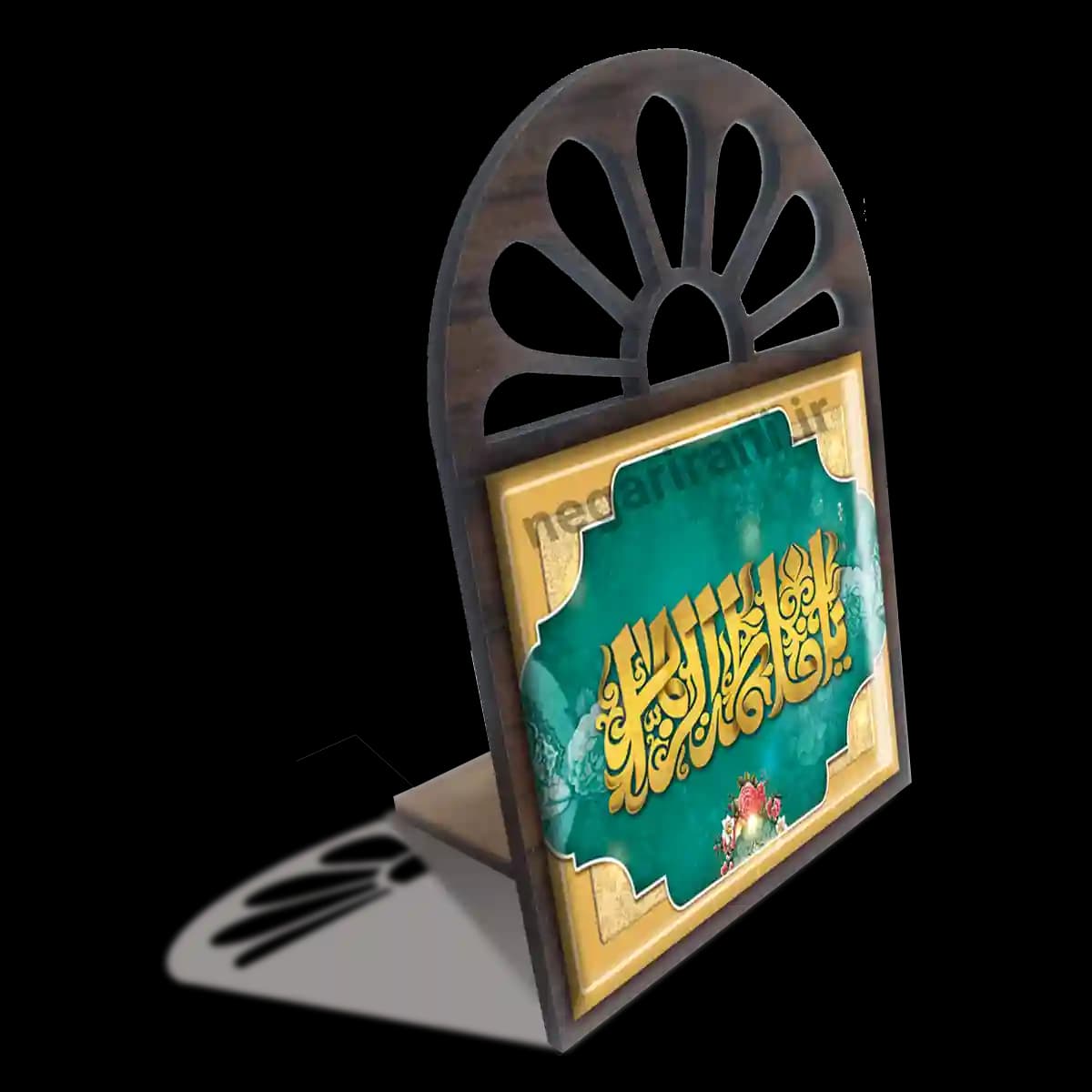 تندیس کاشی پنجره ای یا فاطمه الزهرا 2C 25 — تصویر ۳