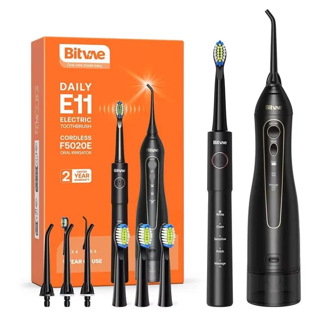 مسواک برقی به همراه واترجت Fairywill E11+F5020E