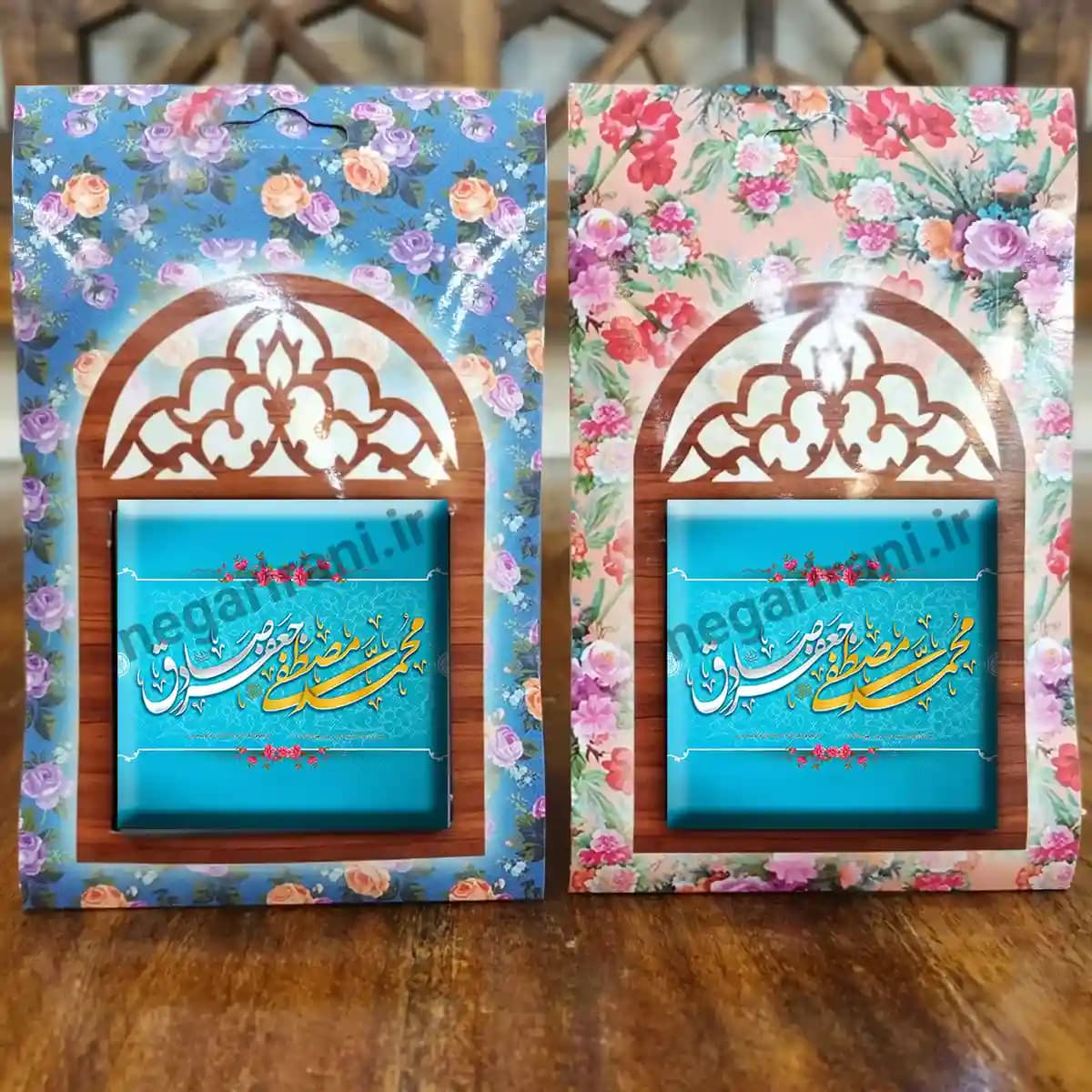 تندیس کاشی پنجره ای محمد مصطفی مدل 2B 5 — تصویر ۴