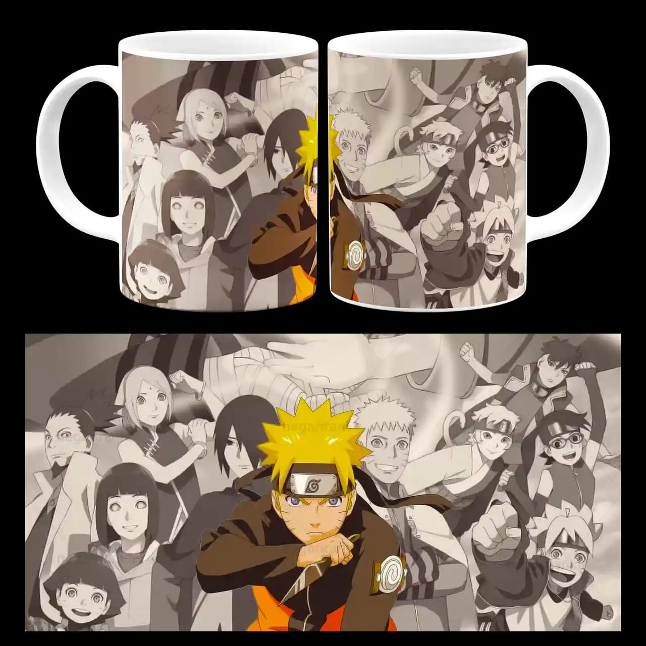 ماگ انیمه naruto مدل F 55