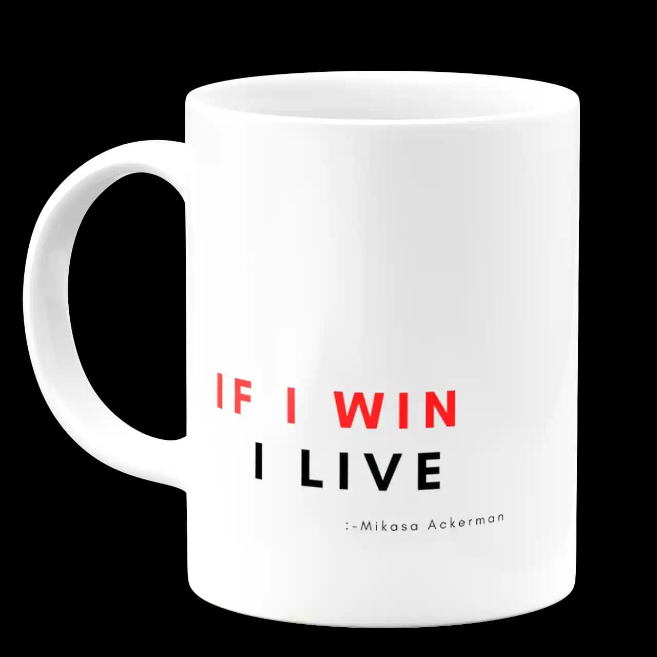 ماگ if I win I live مدل F 42 — تصویر ۲