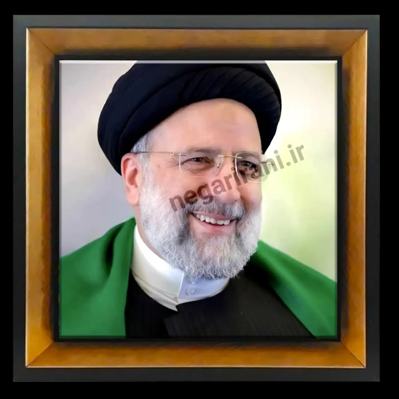 تابلو کاشی شهید ابراهیم رئیسی مدل 2Z34