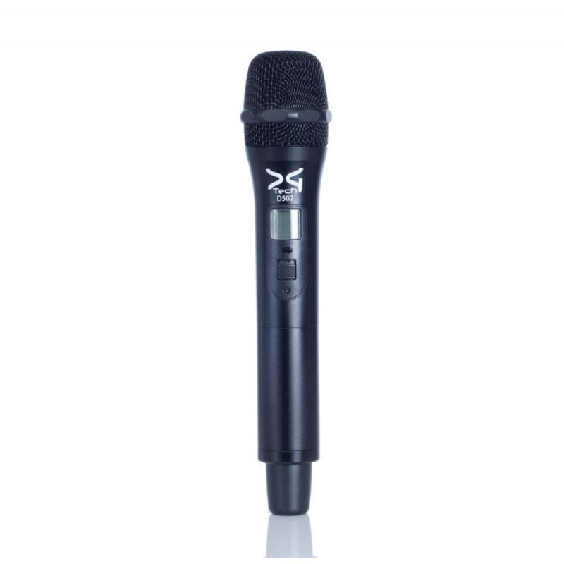 میکروفن بی سیم دو دستی دیجی تک D502 — تصویر ۴