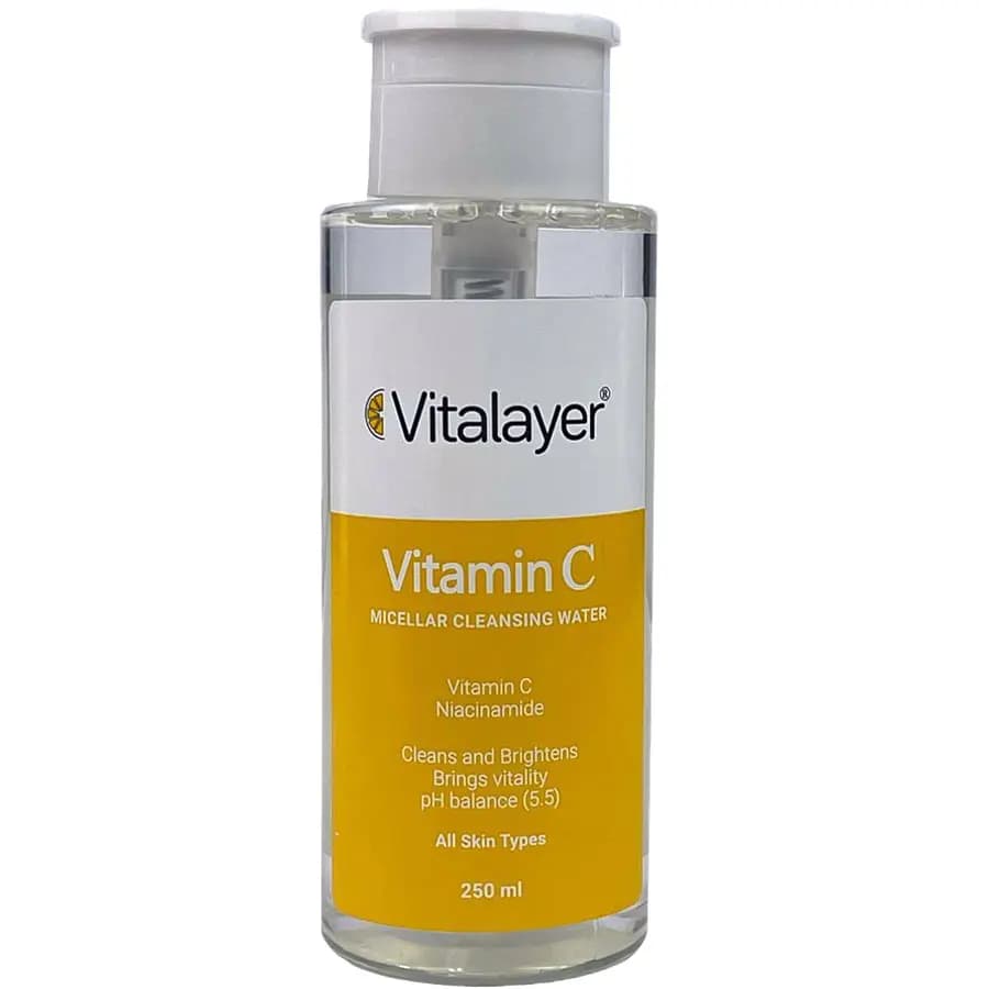 میسلار واتر انواع پوست Vitamin C ویتالیر — تصویر ۴