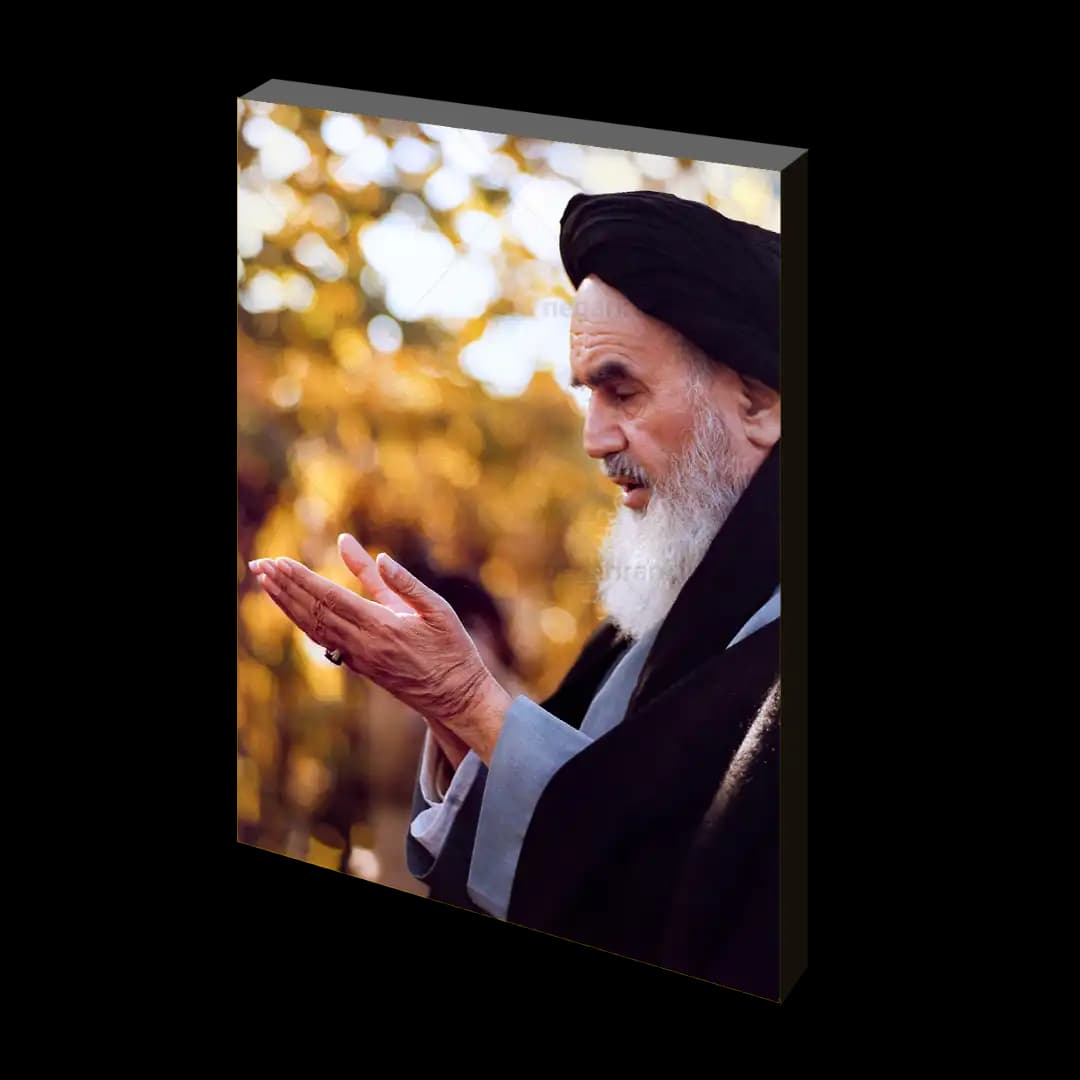 تابلو شاسی نماز امام خمینی (ره) مدل 2s9