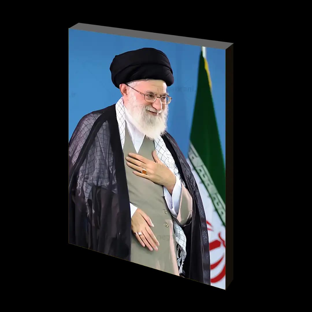 تابلو شاسی سلام رهبری شهید مدل 2V84