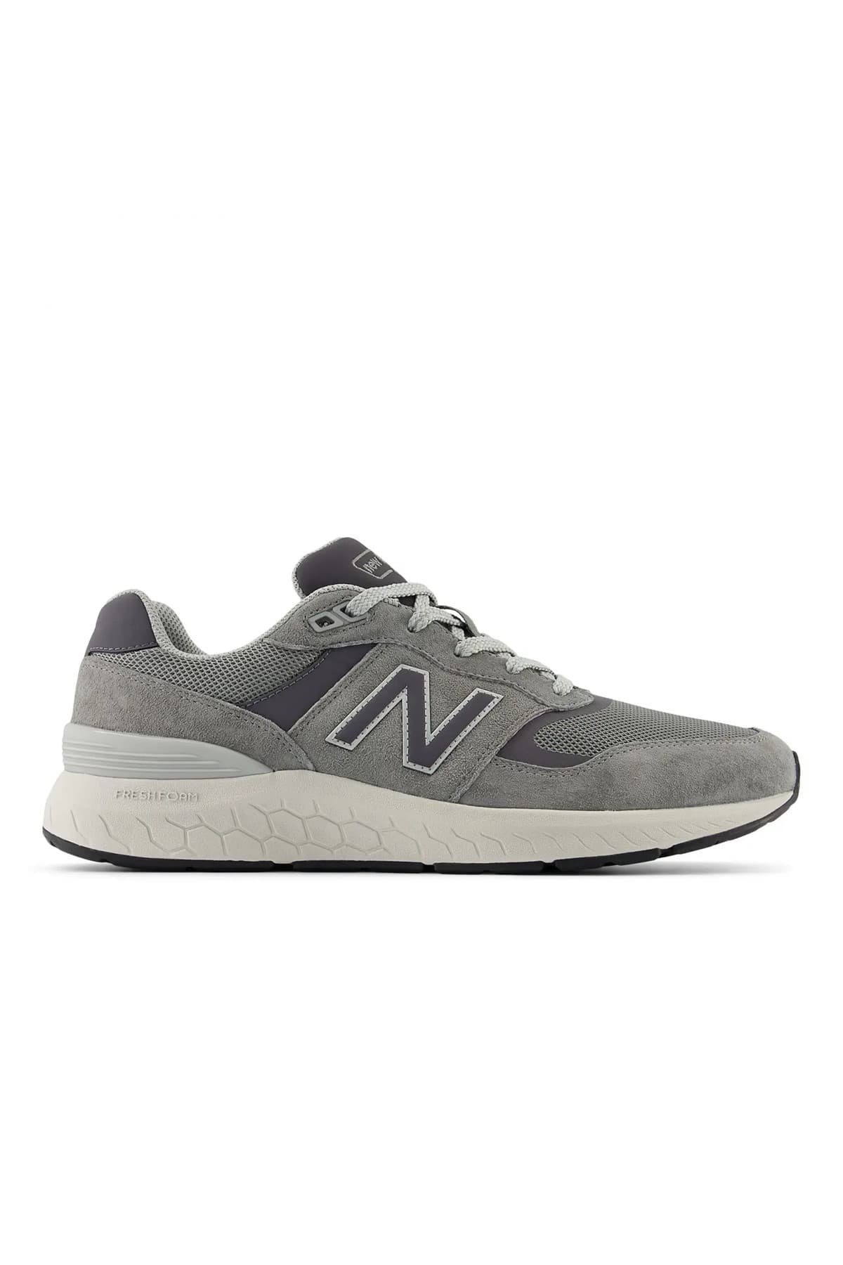 کفش اسنیکر نیو بالانس مردانه منسوجات خاکستری بیسیک راسته کژوال/روزمره | New Balance MW880CA6 VN