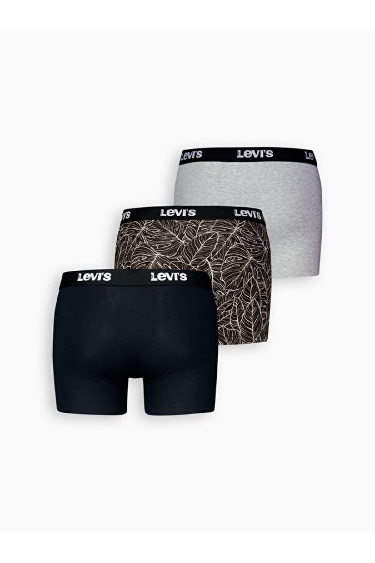 باکسر لیوایز مردانه پاموک آبی طرح دار باکسر | Levi’s 3714909870 PK — تصویر ۲
