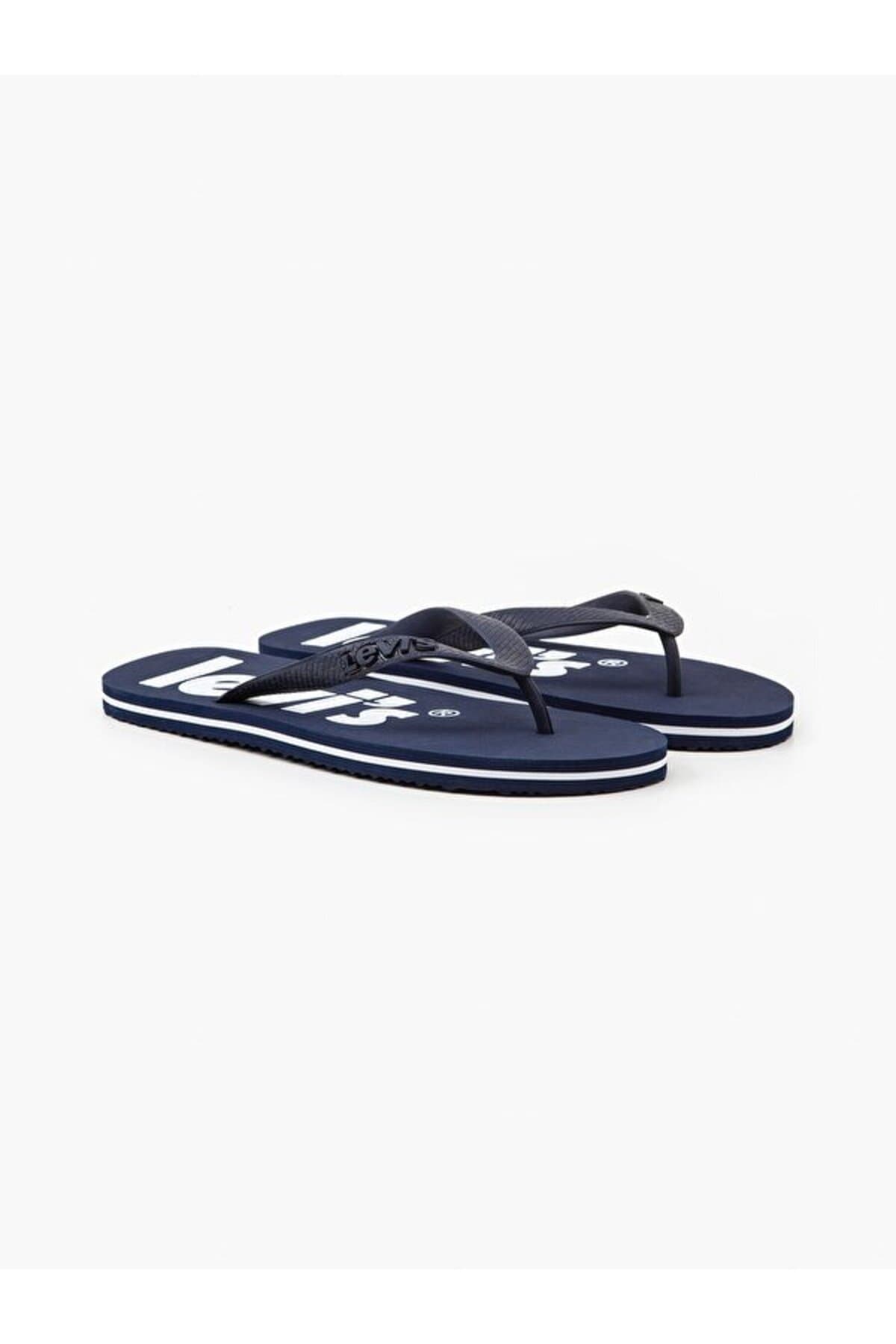 دمپایی لیوایز مردانه پاموک آبی راسته | Levi’s D656500040 PK — تصویر ۲