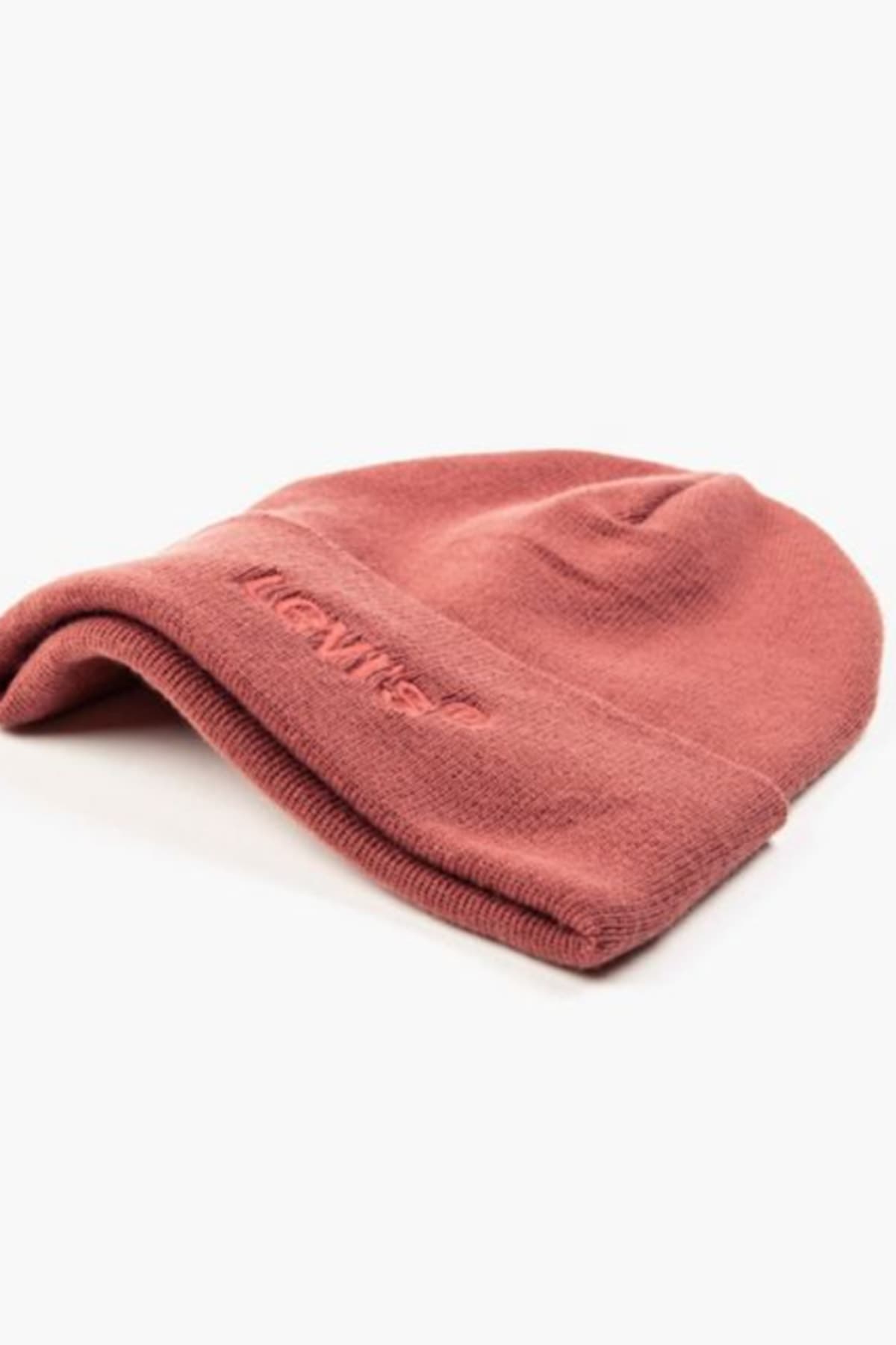 برت/کلاه بافتنی لیوایز زنانه پنبه ای سفید راسته | Levi’s D5548-0009 — تصویر ۲