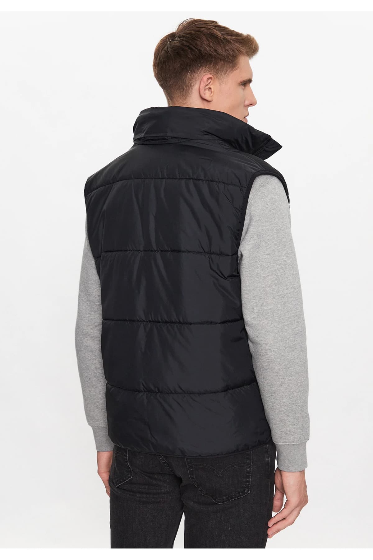 جلیقه لیوایز مردانه پلی استر مشکی راسته Relaxed/ریلکس بیسیک | Levi’s TYCUUK0C1N169521582752206 CN — تصویر ۵