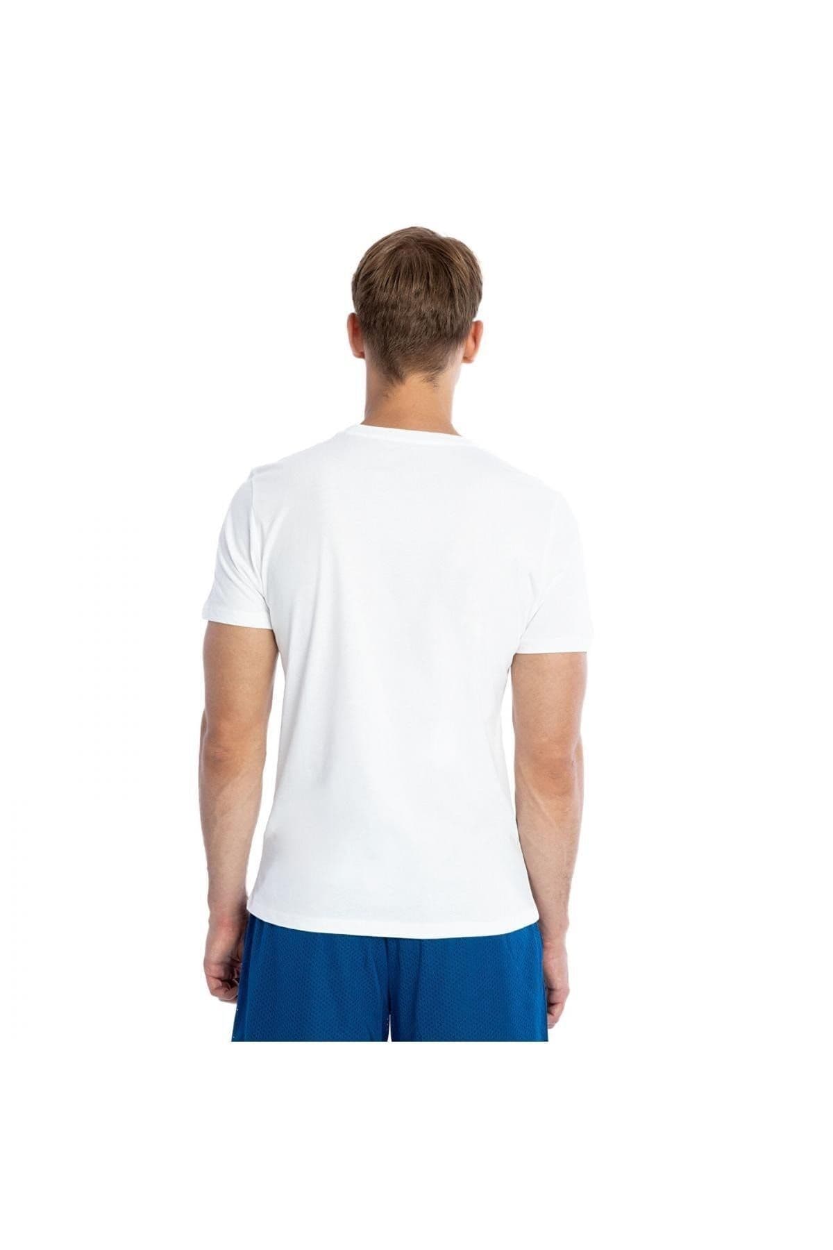 تی شرت ورزشی نیو بالانس مردانه منسوجات سفید بیسیک راسته Regular/رگولار بیسیک Daily/روزانه | New Balance 375 MNT1205 GI — تصویر ۳