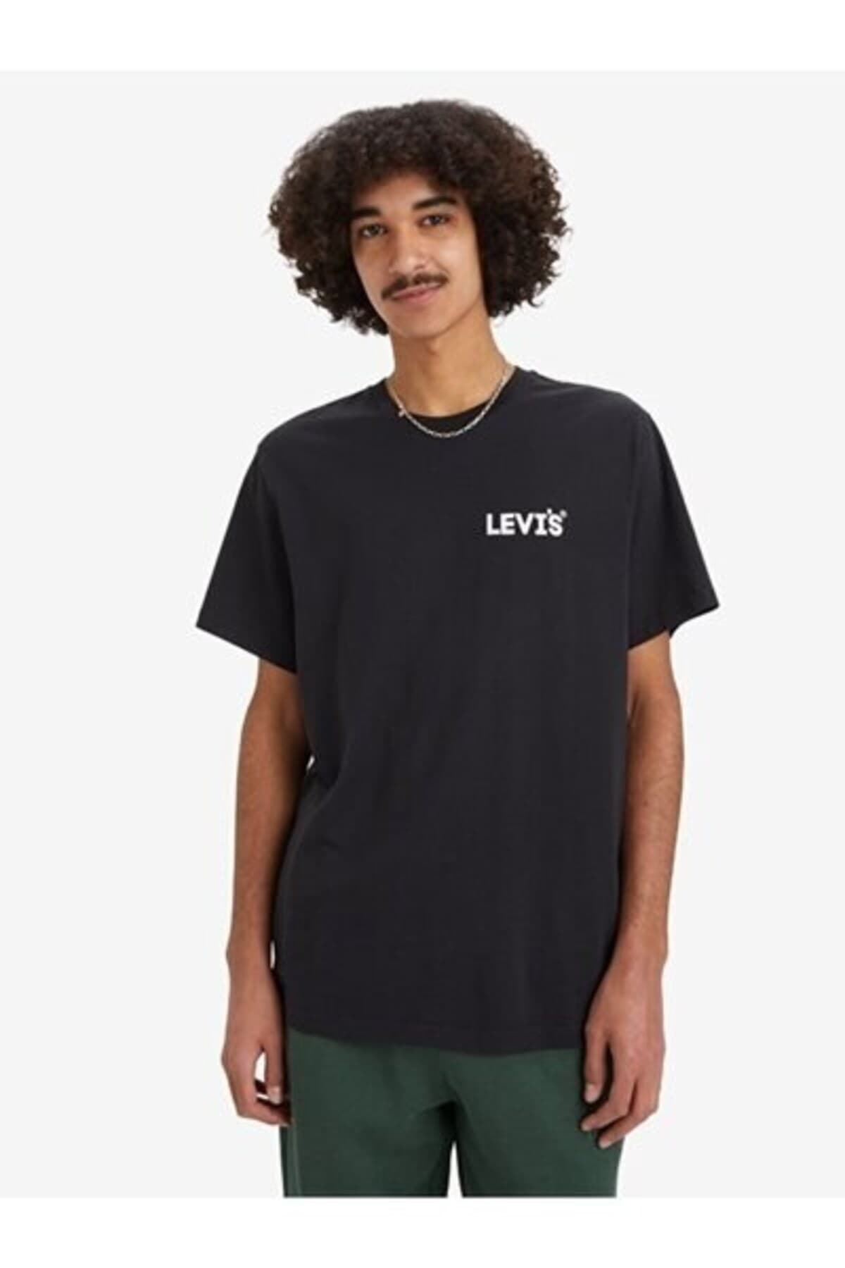 تی شرت لیوایز مردانه 100% پنبه سفید طرح دار Relaxed/ریلکس Regular/رگولار Daily/روزانه | Levi’s A2082-0154 TR — تصویر ۹