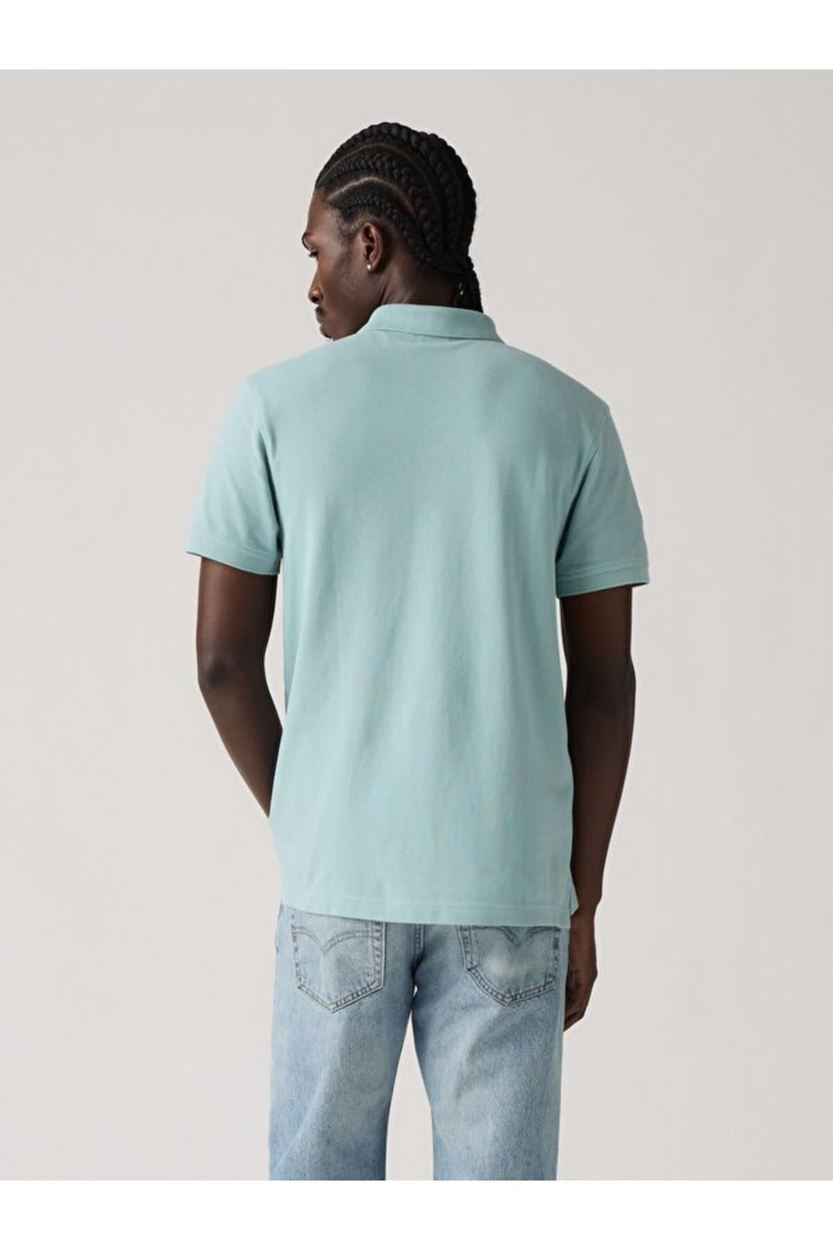 پیراهن لیوایز مردانه پاموک آبی راسته Regular/رگولار کژوال/روزمره | Levi’s 3588302830 PK — تصویر ۲