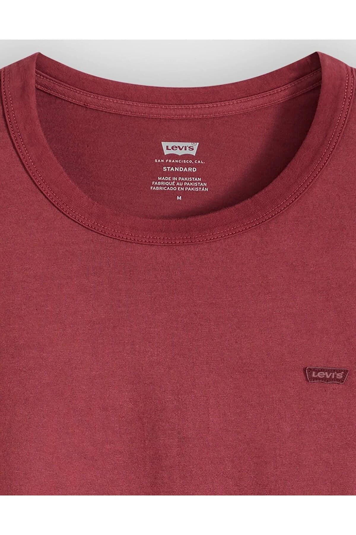 تی شرت ورزشی لیوایز مردانه 100% پنبه سفید بیسیک راسته Relaxed/ریلکس بیسیک Daily/روزانه | Levi’s 5GX-000 / 0 – 3 PK — تصویر ۸