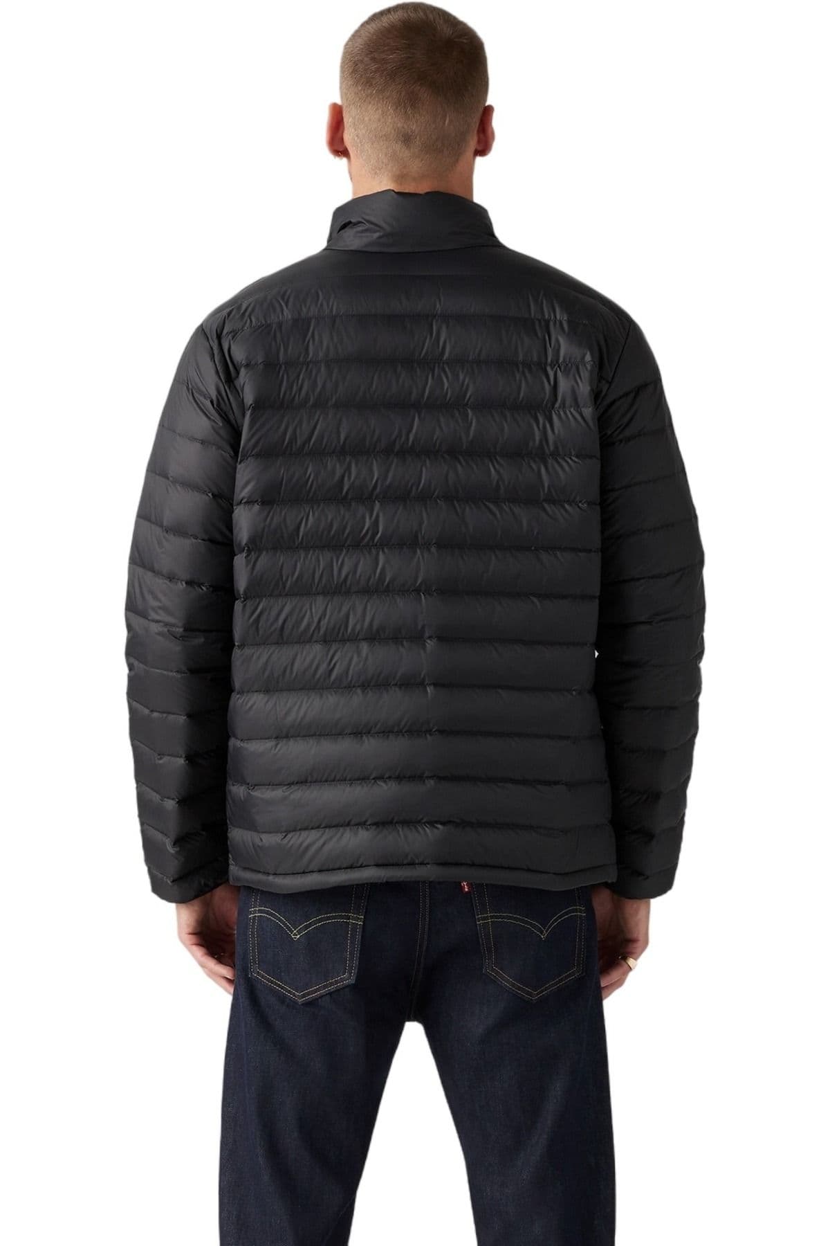 کاپشن لیوایز مردانه پلی استر مشکی Menswear راسته Regular/رگولار پف دار اسپرت | Levi’s 856700 — تصویر ۲