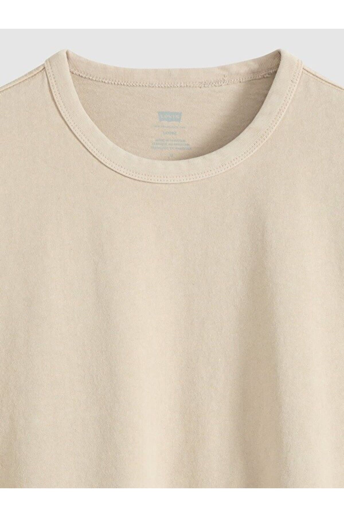 تی شرت لیوایز مردانه پاموک آبی راسته Regular/رگولار Loose / لش | Levi’s 005GY00040 PK — تصویر ۶