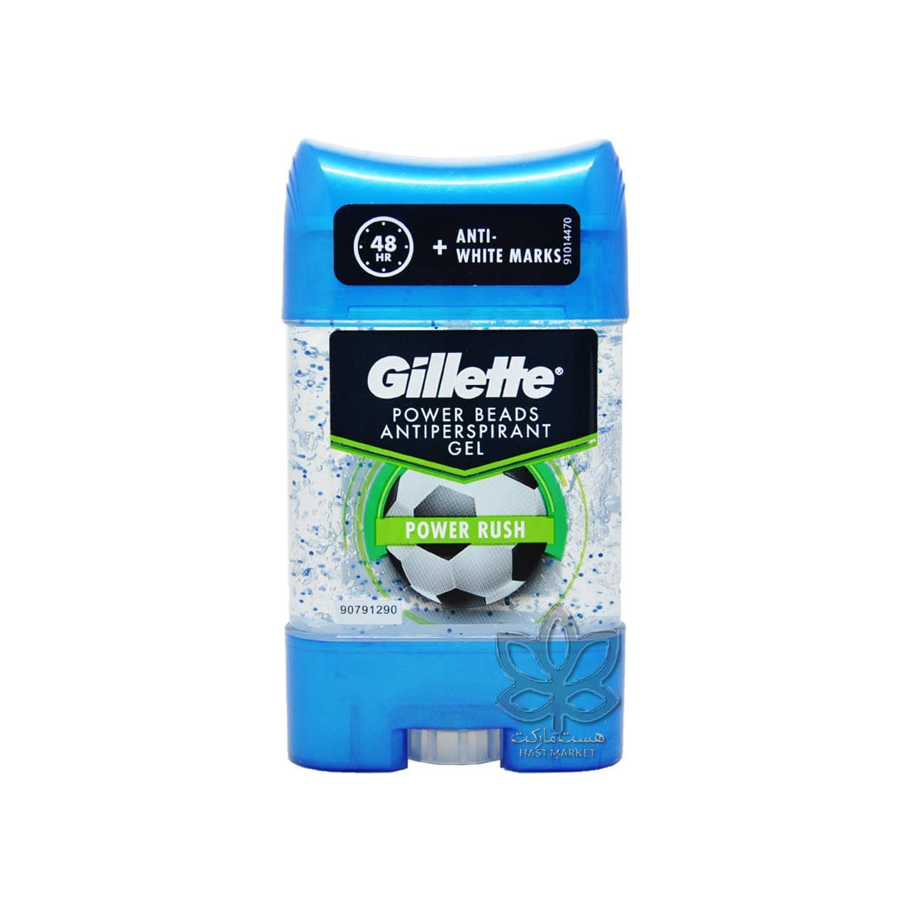 مام ژل دانه دار ضد تعریق پاور راش ۷۵ میل ژیلت – gillette — تصویر ۲