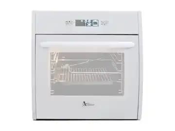 فر اخوان توکار شیشه سفید و پنل هلالی سفید کد F32