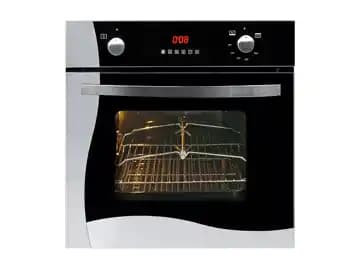 فر اخوان توکار شیشه مشکی و استیل کد F12