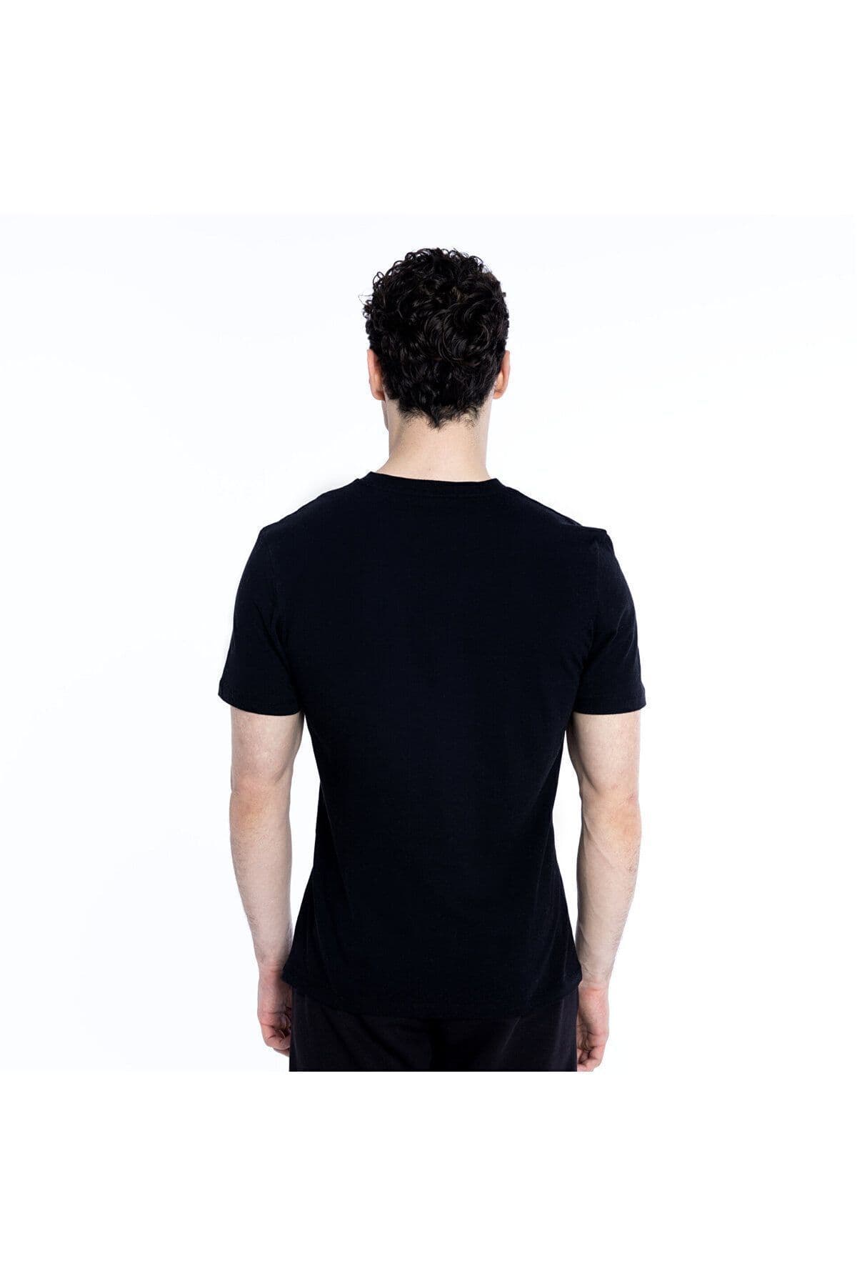 تی شرت ورزشی نیو بالانس مردانه 100% پنبه مشکی بیسیک راسته Relaxed/ریلکس Relaxed/ریلکس اسپرت | New Balance 24YDU3000019 TR — تصویر ۳