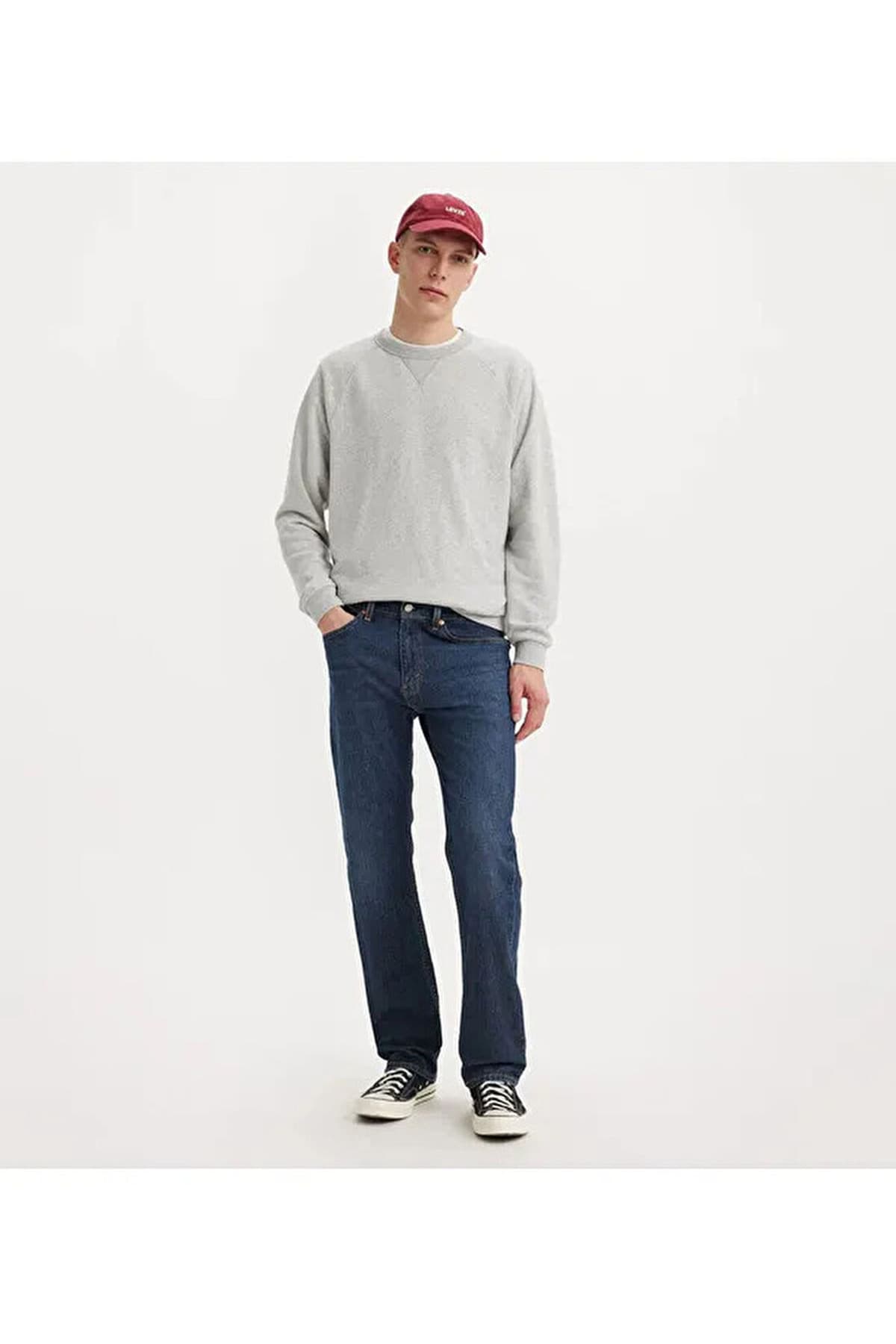 شلوار جین لیوایز مردانه پلی استر رنگارنگ راسته Regular/رگولار آستین بلند Daily/روزانه | Levi’s 25Y00505-3078 TR