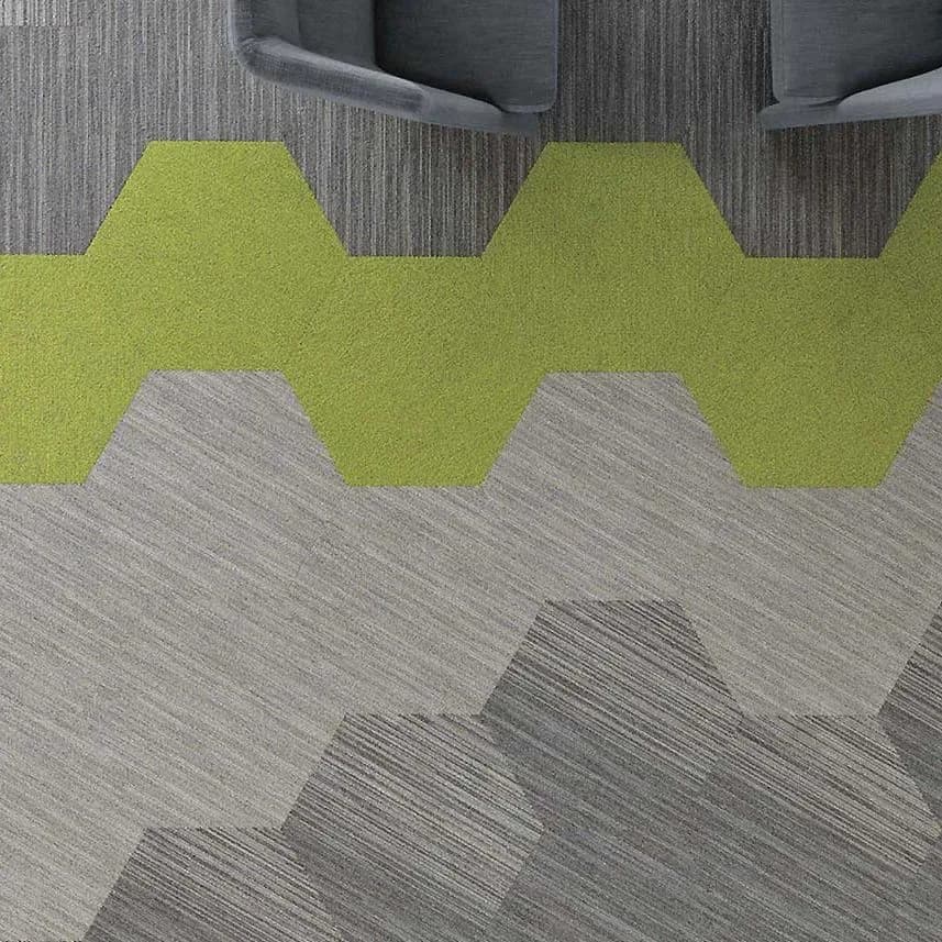 موکت تایل شش ضلعی Linear Hexagon