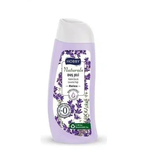 شامپو بدن هوبی Hobby مدل Naturals حاوی عصاره آویشن و روغن اسطوخودوس حجم 500 میل
