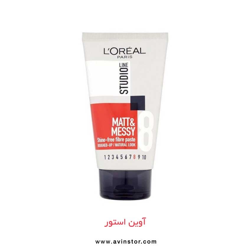 ژل حالت دهنده مو لورآل مدل Matt & Messy شماره 8