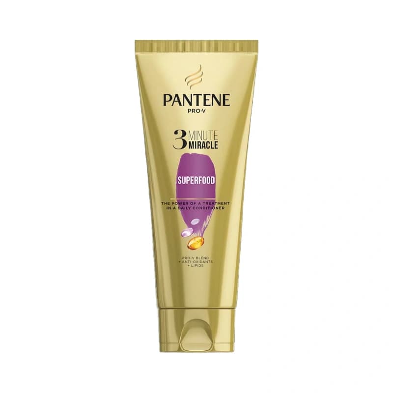 ماسک مو تیوپی سری 3 Minute مدل Hair Superfood پنتن