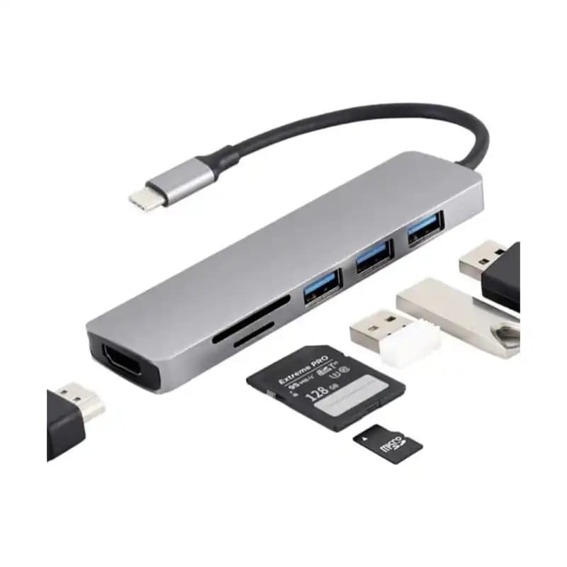 هاب ROYAL RHC-30 USB3 TYPE-C