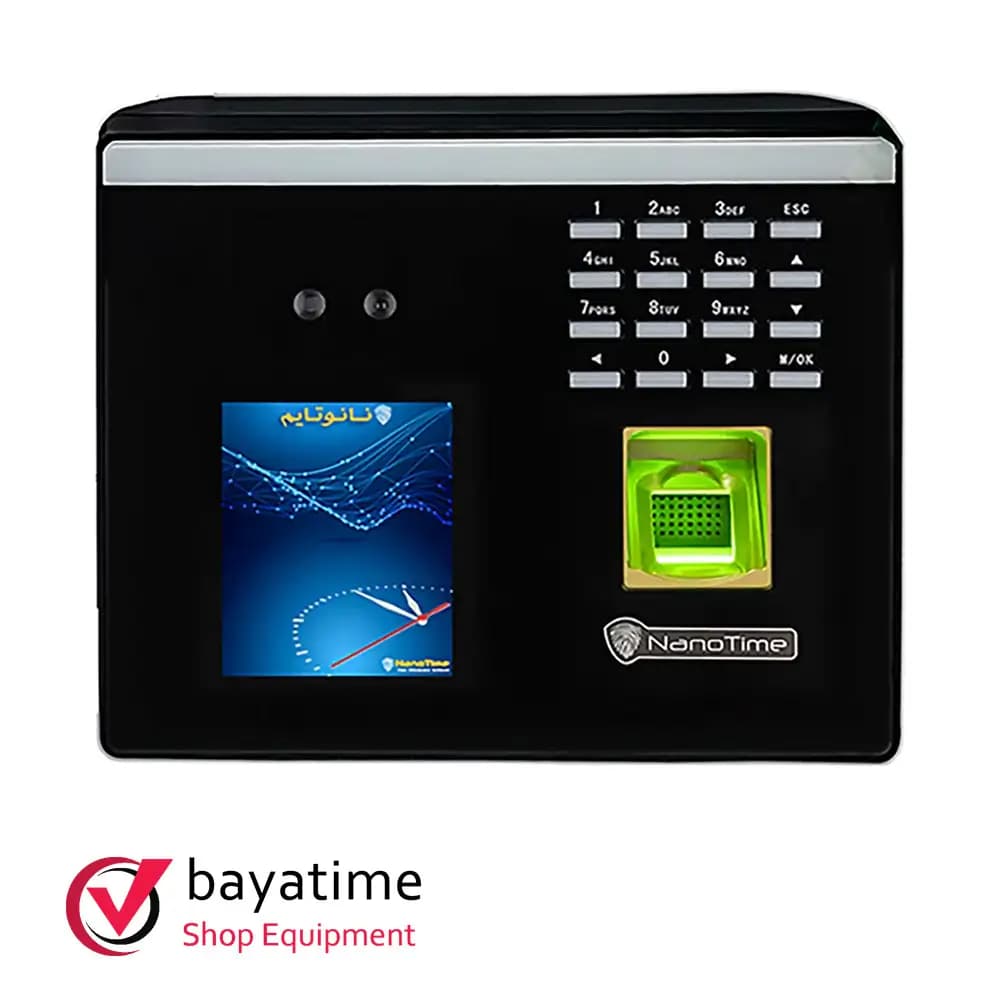 دستگاه حضور و غیاب تشخیص چهره با ماسک نانوتایم مدل XF100
