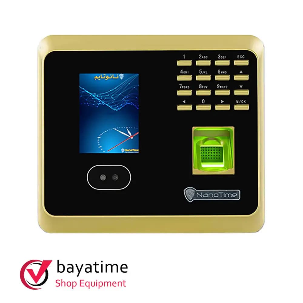 دستگاه حضور و غیاب تشخیص چهره نانوتایم ZKT-UF100