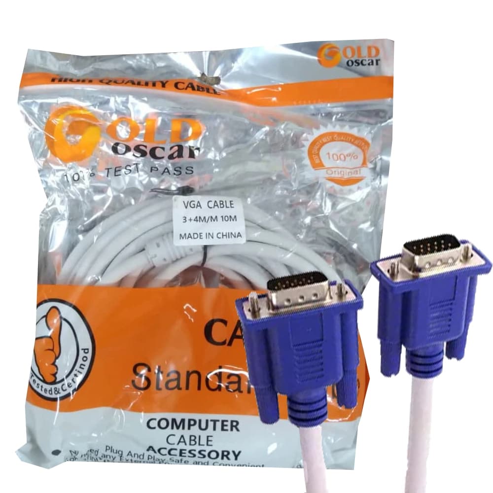 کابل OSCAR VGA 3+4 1/5M سفید