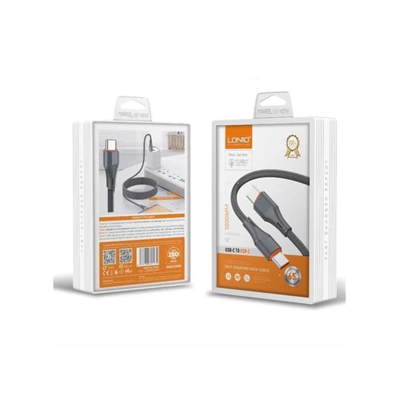 کابل شارژ تایپ سی به آیفون LDNIO LC632 C-i 2M
