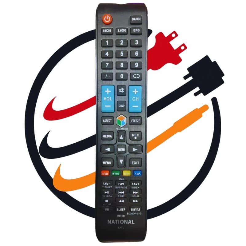کنترل تلویزیون ناسیونال NATIONAL ED20DF-21G