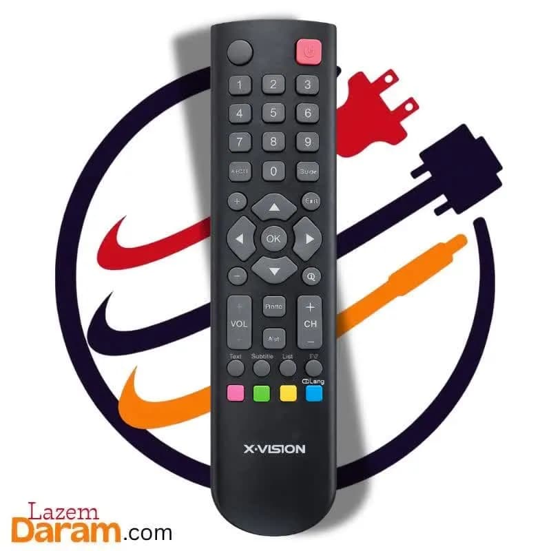 کنترل تلویزیون ایکس ویژن X.Vision طرح TCL
