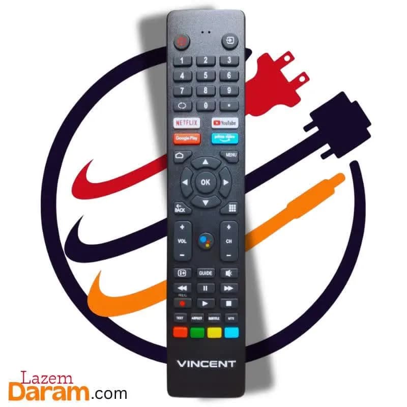 کنترل تلویزیون وینسنت VINCENT مدل هوشمند