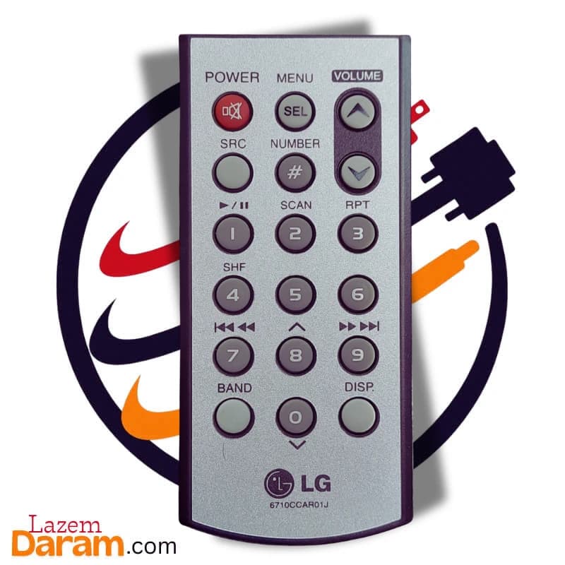 کنترل پخش ماشین الجی LG 6710CCAR01J