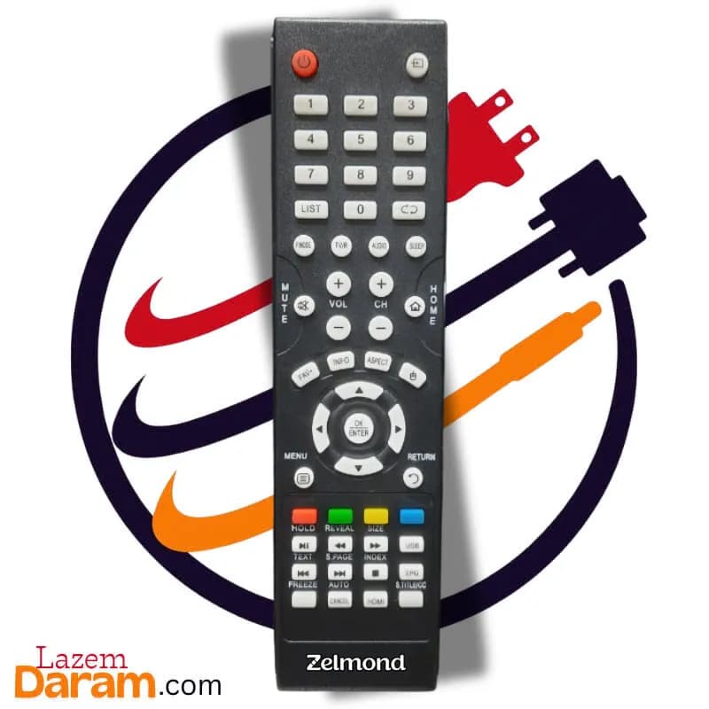 کنترل تلویزیون زلموند Zelmond مدل 29064